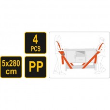 VOREL Curele transport mobilier 5x280cm..